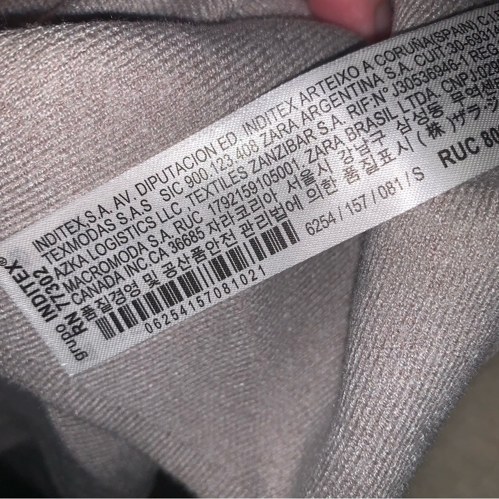 Zara Textured Knit Sweater Maxi Dress S - Picture 11 of 16